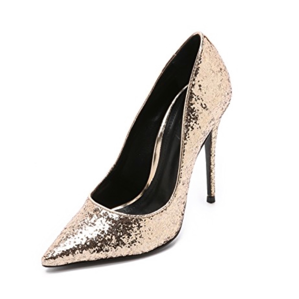 SCHUTZ | CAIOLEA GLITTER PUMPS